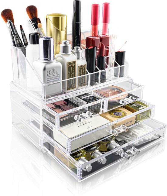 Decopatent de maquillage Decopatent ® XL avec 16 compartiments et 4 tiroirs  -... | bol.com