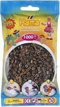 Hama 207-12 Bag 1000 Beads Brown