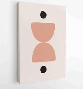 Illustration abstract style art poster minimalism abstract geometric style - Moderne schilderijen - Vertical - 1562047882 - 50*40 Vertical