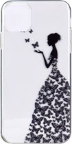 Apple iPhone 12 Pro Hoesje - Mobigear - Design Serie - TPU Backcover - Butterfly - Hoesje Geschikt Voor Apple iPhone 12 Pro