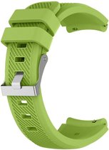 Strap-it siliconen horlogeband 22mm universeel - lichtgroen