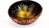 Coconut Bowls - Coconut Bowl - Kokosnoot kom -eco friendly - handgemaakt - 500ML - 14cm doorsnede