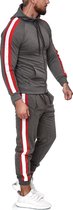 Heren - joggingpak - Antraciet - 1084