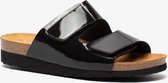 Hush Puppies dames bio slippers lak - Zwart - Maat 39