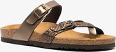 Hush Puppies dames bio slippers - Brons - Maat 39