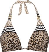 Sapph 10S Audrey Triangle Halter Dames Leopard-40
