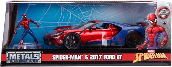 Jada Toys - Marvel Spiderman 2017 Ford GT 1:24 - Jada Toys