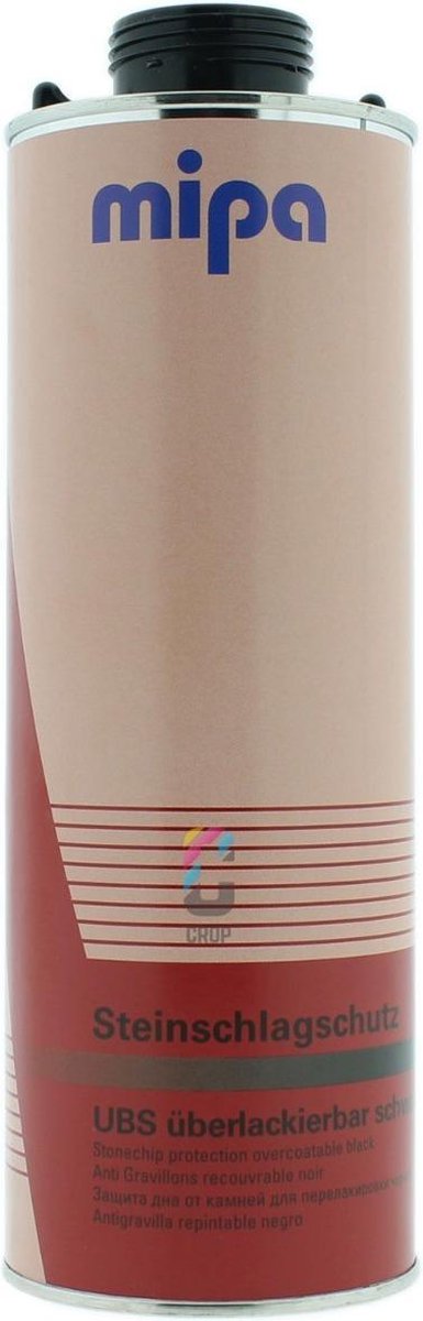 MIPA Anti-Steenslag Bodyschutz 1 liter - Zwart