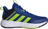adidas OwnTheGame 2.0 kinderen - Sportschoenen - blauw/groen - maat 36 2/3