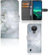 Flip case Nokia 1.4 Smartphone Hoesje Painting Grey