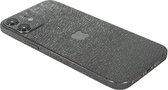 ScreenSafe Skin iPhone 12 Brushed Steel met logo