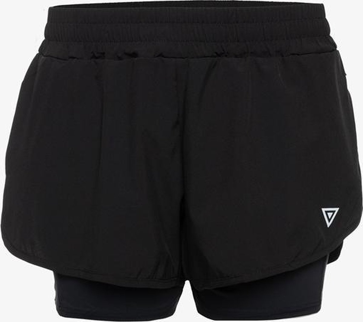 Osaga Pro dames hardloopshort - Zwart - Maat L