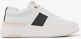 VIA VAI Jessy Stripe Sneakers - Leer - Wit - Maat 42