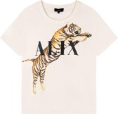 Alix the label Tijger Shirt Ecru  Dames maat L