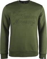 Indian Maharadja Heren Crew Emboss Sweater