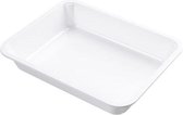 Menuschalen 227x177x42mm 1-vaks PP Wit (248 st.)