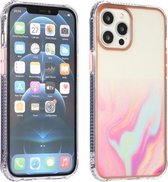Star Sea Marble Pattern TPU-beschermhoes voor iPhone 11 (groen garenpoeder)