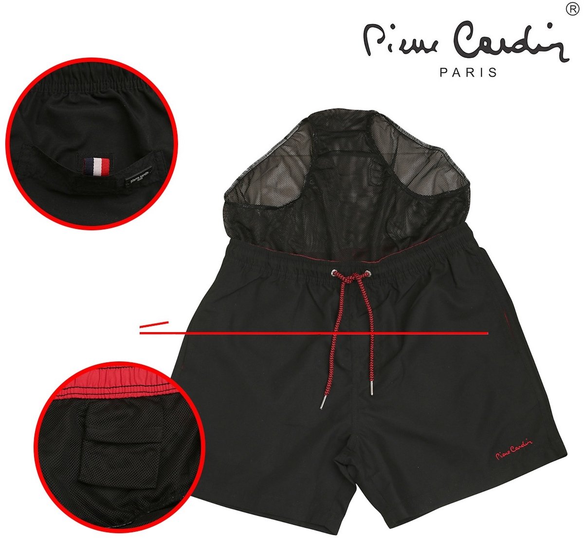 Pierre Cardin - Heren Zwembroek - Zwart — afbeelding 6