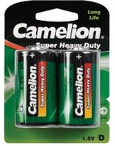 Camelion batterij 1.5v D R20P Mono UM1 (hangverpakking)