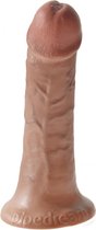 6" Cock - Tan - Realistic Dildos -
