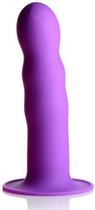 Squeeze-It Wavy Dildo - Paars - Sextoys - Dildo's