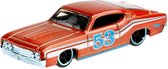 Hot Wheels Auto '69 Ford Torina Talladega 1:64 Chroom Rood