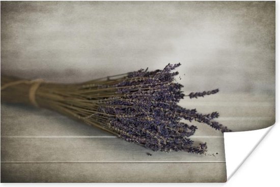 Affiche - Bouquet de lavande séchée - 30x20 cm