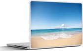 Laptop sticker - 11.6 inch - Zee - Turquoise - Hawaii - 30x21cm - Laptopstickers - Laptop skin - Cover