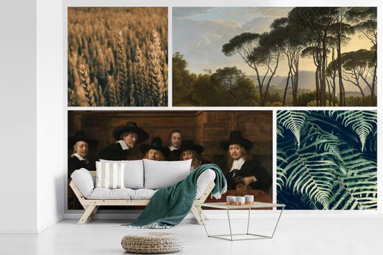 Papier Peint - Collage de Papier peint photo - Rembrandt - Plantes - Largeur 360 cm x Hauteur 240 cm