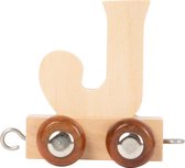 small foot - Wooden Letter Train J