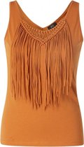 YEST Kesha Jersey Shirt - Spicy Brown - maat 42