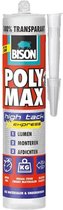 Bison polymax high tack express transparant - 300 gram