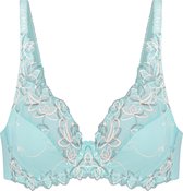 Hunkemöller Dames Lingerie Niet-voorgevormde beugel bh Diva  - Blauw - maat D90