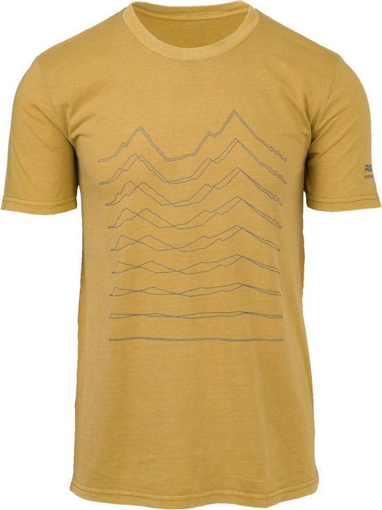 Flat To Mountain T-shirt Casual Bruin - | bol.com