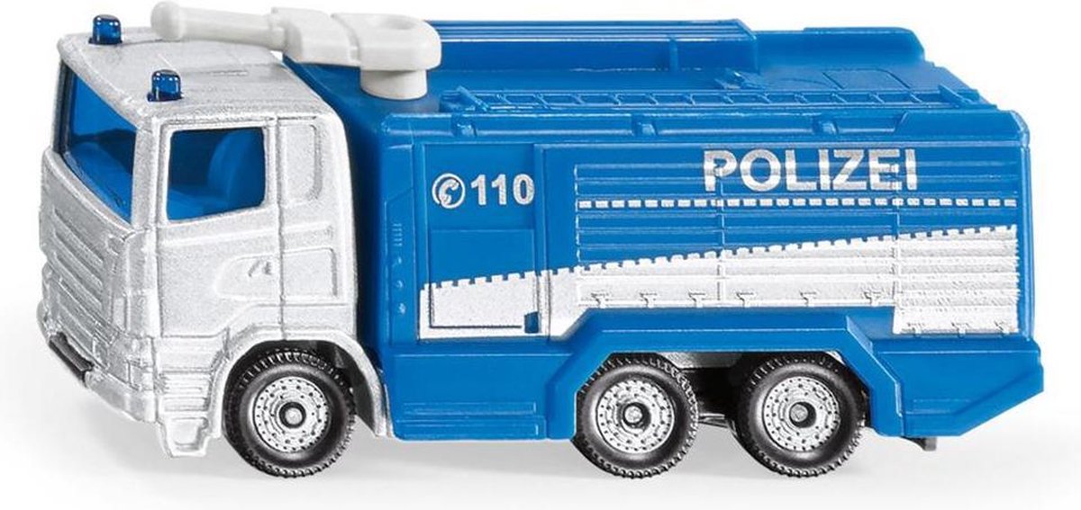 Siku Scania Polizei Waterkanon Vrachtwagen 8,4 Cm Blauw (1079) – foto 8