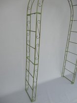 Rozenboog - tuinboog - rustiek - groen - klimop - 235 cm hoog