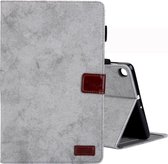 Voor Galaxy Tab S5e / T720 Zakelijke Stijl Horizontale Flip Leren Case, met Houder & Kaartsleuf & Fotolijst & Slaap / Wekfunctie (Grijs)