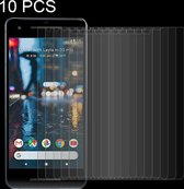 10 PCS voor Google Pixel 2 0,26 mm 9H oppervlaktehardheid 2,5D explosieveilige gehard glazen schermfilm