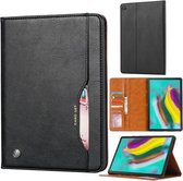 Voor Samsung Galaxy Tab A 8.4 2020 T307U Kneed Huidtextuur Horizontale Flip Leren Case met Fotolijst & Houder & Kaartsleuven & Portemonnee (Zwart)