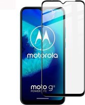 Voor Motorola Moto G8 Power Lite IMAK 9H Full Screen Tempered Glass Film Pro + Series