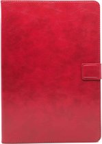 RV Leren Boekmodel Hoes iPad Air 1 2013 - 9.7 inch - A1474 - A1475 - Rood