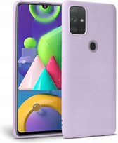 FONU Premium Siliconen Backcase Hoesje Samsung Galaxy A21s - Violet