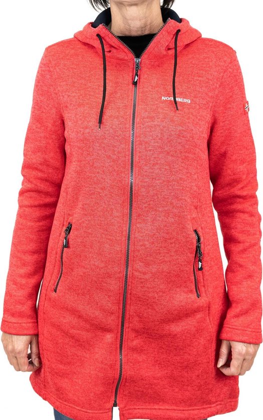 Nordberg Ada Dames Fleece Vest Lf02001-rd - Kleur Rood - Maat M | bol.com