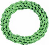 Happy Pet Trektouw- En Ring Nuts For Knots 27 Cm Touw Groen