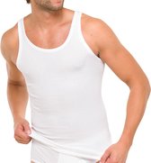 Schiesser Heren onderhemd 4 pack Cotton Essentials dubbelrib
