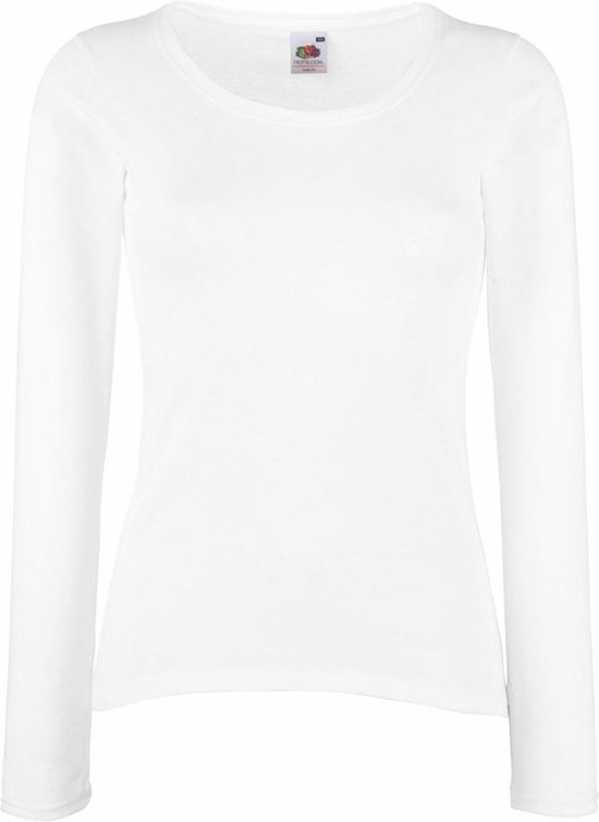 Fruit of the Loom Dames Dames Dames Valuta gewicht T Shirt met