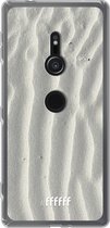 6F hoesje - geschikt voor Sony Xperia XZ2 -  Transparant TPU Case - Sandy #ffffff