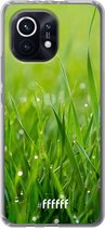 6F hoesje - geschikt voor Xiaomi Mi 11 -  Transparant TPU Case - Morning Dew #ffffff