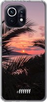 6F hoesje - geschikt voor Xiaomi Mi 11 -  Transparant TPU Case - Pretty Sunset #ffffff