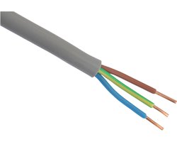 Buitenkabel - YMVK - DCA - 3 x 2.5 mm² - 25 m - grijs